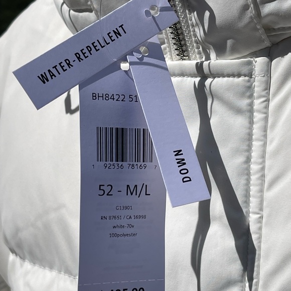 LACOSTE DOWN INSULATED WATER-RESISTANT QUILTED JACKET [BH8422] - Picture 8 of 13